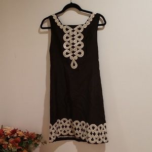 Lilly Pulitzer Adelson dress black